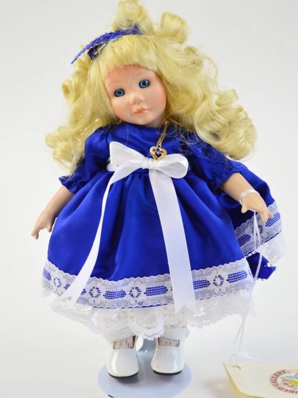 September Holly Hunt  The Little Jewel Collection Porcelain Doll Worlds Gallery